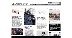 Desktop Screenshot of manifesto.asia